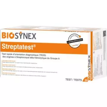 Biosynex Streptatest professional angina test (scatola da 25)
