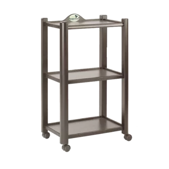 Carrello medico ecoposturale a 3 altezze in legno Koala A4476K