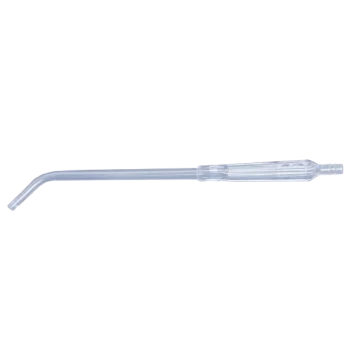 Cannule di aspirazione Yankauer sterili con estremità aperta - 25 cm (confezione da 50)