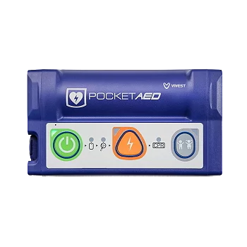 Defibrillatore esterno semiautomatico tascabile ViVest P3