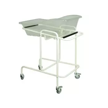 Culla pediatrica con carrello