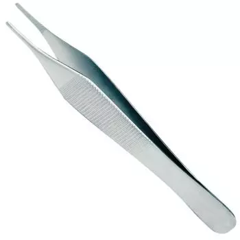 Pinza di dissezione Adson senza dentini ultra fine 80 mm MTS-05702 LCH