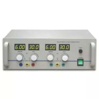 Alimentatore CA/CC 0 - 30 V, 6 A (230 V, 50/60 Hz) - 3B