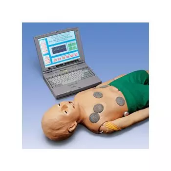 Modello interattivo per rianimazione, con computer laptop - 3B 