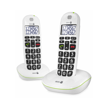 Telefono fisso Wireless Doro Phone Easy 110 duo, bianco