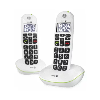 Telefono fisso Wireless Doro Phone Easy 110 duo, bianco