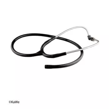 Tubo e tubo auricolare con cuscinetti  per lo Stetoscopio Prestige Standard Colore Nero Kawe