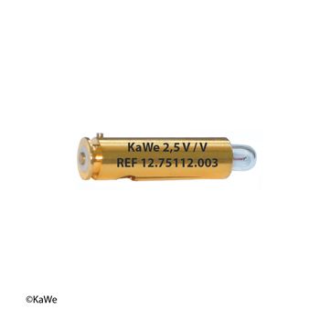 Lampadina Vacuum per otoscopio 2.5V Kawe per Eurolight E30, Kawe Piccolilght E50, E55 + D