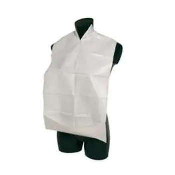 Bavaglini Abena Frantex bianchi con tasca 38x70 cm confezione di 100