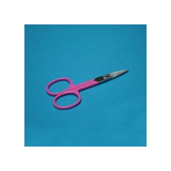 Forbici per unghie neonato, 9cm, rosa, diritti