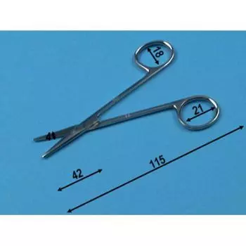 Forbici Strabismo diritte 11.5 cm Holtex