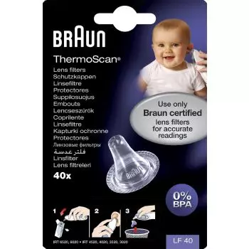 Copri lente monouso per Termometro auricolare Braun ThermoScan LF40