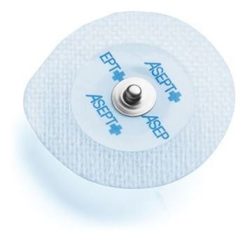Elettrodi ovali in tessuto 50 x 48 mm Asept InMed - Scatola da 1800 unità