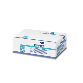 Guanti in lattice senza polvere Peha-soft ® powder-free scatola da 100