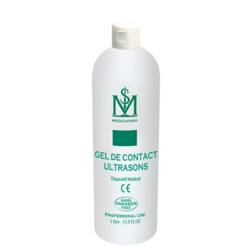 Gel conduttivo neutro per ultrasuoni  Medicafarm Flacone 1L