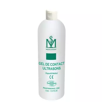 Gel conduttivo neutro per ultrasuoni  Medicafarm Flacone 1L