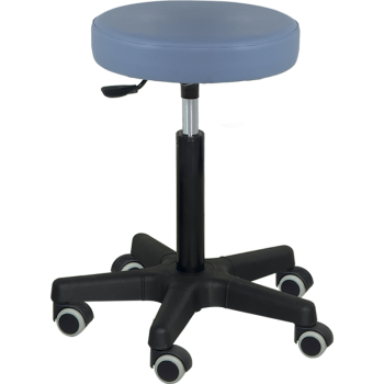 Sgabello Inox 5 rotelle Holtex