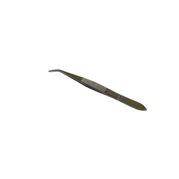 Pinza Brucelle, A/G, angolata, 13 cm - Holtex