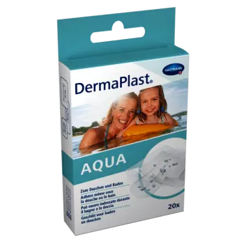 Cerotto ipoallergenico pretagliato Hartmann DermaPlast Aqua - Scatola da 20 unità