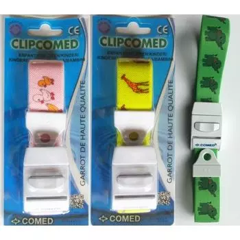 Laccio emostatico per bambini Clipcomed verde