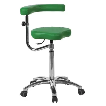 Sgabello con base cromata Ecopostural S5643