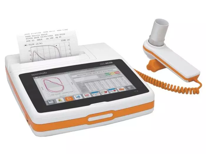 Spirometro diagnostico - Spirolab 7" con touch screen e software