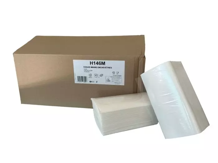 Asciugamani di carta-fold-V-Global-Hygiene-Ecolabel-21x21cm