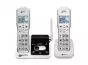 Telefono amplificato digitale cordless con funzione citofono  + una cornetta cordless aggiuntiva AMPLIDECT 595-2 U.L.E Duo Geemarc