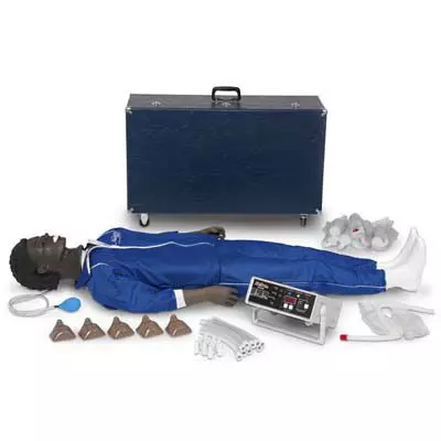 Manichino Nero per CPR con memoria e stampante W44253
