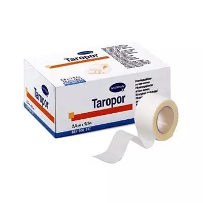 Sparadrappo microporoso non-tessuto Hartmann Taropor - 9,1 metri