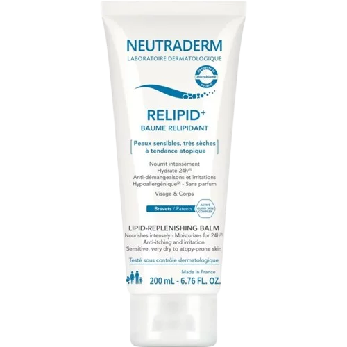 Neutraderm Relipid+ balsamo liporestitutivo per viso e corpo