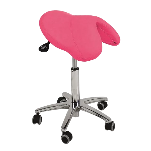 Sgabello Ecopostural Saddle S2660/S2661 base in alluminio