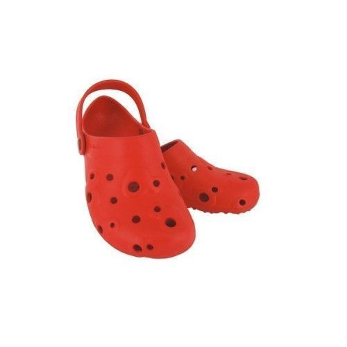 Zoccoli arancioni - senza fori - 45-46 - 1 paio