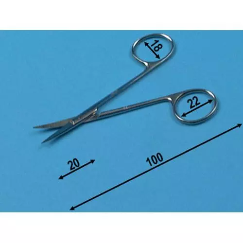 Forbici per iridectomia curve Holtex