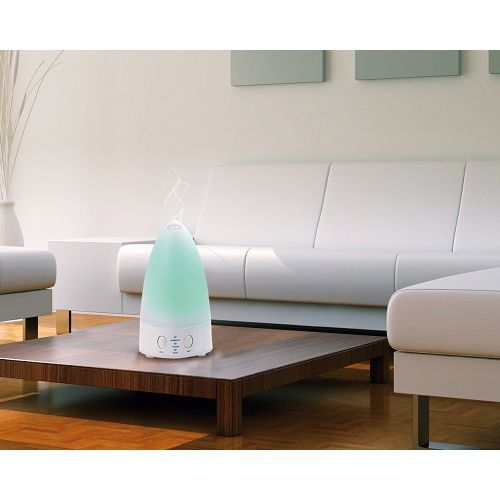 Diffusore Umidificatore Con Luci LED 7 Colori – Aromaterapia Silenziosa Per Casa, Ufficio E Meditazione
