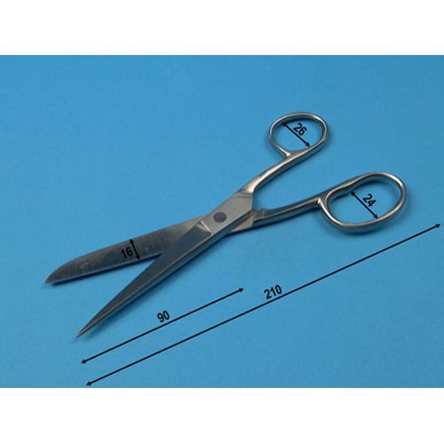 XFasten Forbici Da Sarto Professionali 9,1 Cm – Taglio Tessuti, Manici Gommati Antiscivolo, Lama Affilata