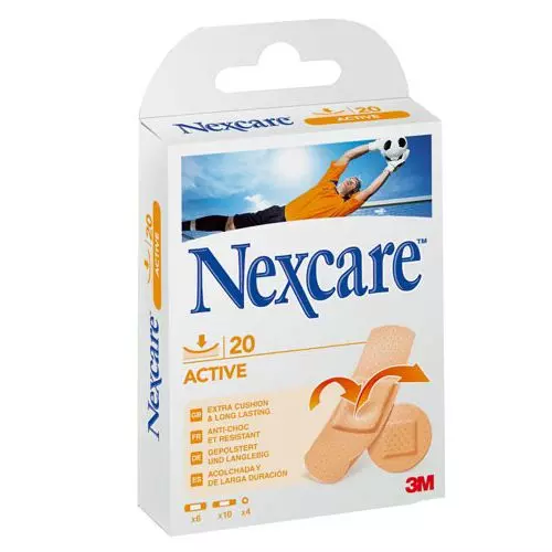 Cerotti Nexcare™ Active 360° - Scatola di 20