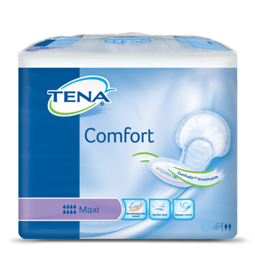 Pannolone sagomato TENA Comfort Maxi pack di 28
