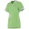 Casacca medica da donna LILEE 8TCC00PC Verde mela/Bianco