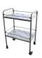 Carrello a due piani Inox 60 x 40 cm