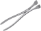 Stendi gesso in acciaio inox Hening Devaset - 28 x 5 cm