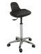Sgabello medico Ecopostural S5608 con base in alluminio e sedile alto