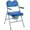 Sedia da bagno pieghevole Invacare Omega H407 Blu