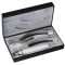 Cofanetto laringoscopio Riester Ri-Integral, lame curve Mac Intosh 2,3,4 F.O.