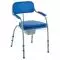 Sedia da bagno regolabile Invacare Omega H450LA Blu