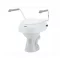 Rialzo bagno Invacare Aquatec 900 con braccioli amovibili 