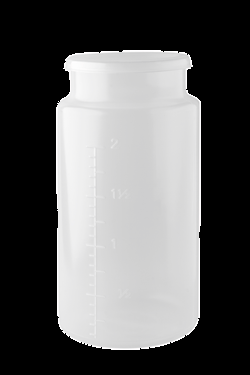 Vaso plastica per urina 2 L cilindrico Holtex