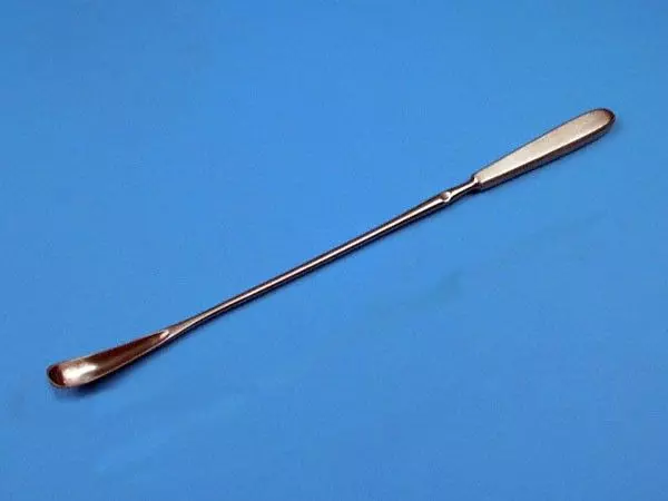 Curette uterina Wallich, 35 cm x 14 mm - Holtex