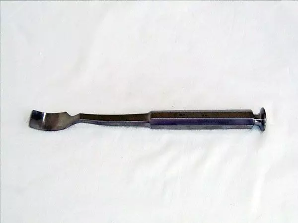 Pinza sgorbia di Smith Peterson, contro-angolato, 24 cm x 20 mm - Holtex