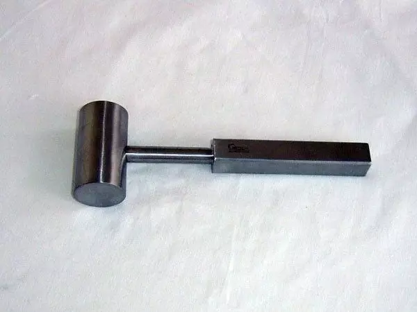 Mazza d'Ombredanne, manico esagonale, 21 cm x dia. 35 mm, 600 g - Holtex